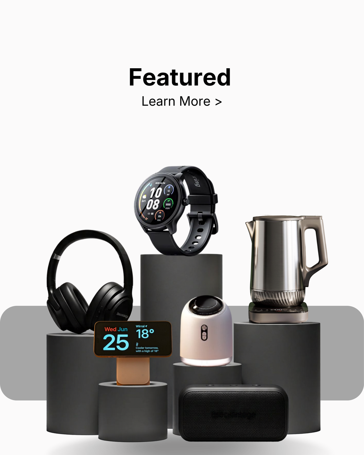 Featured tech, kitchen and smart home gadgets selected by FOZO